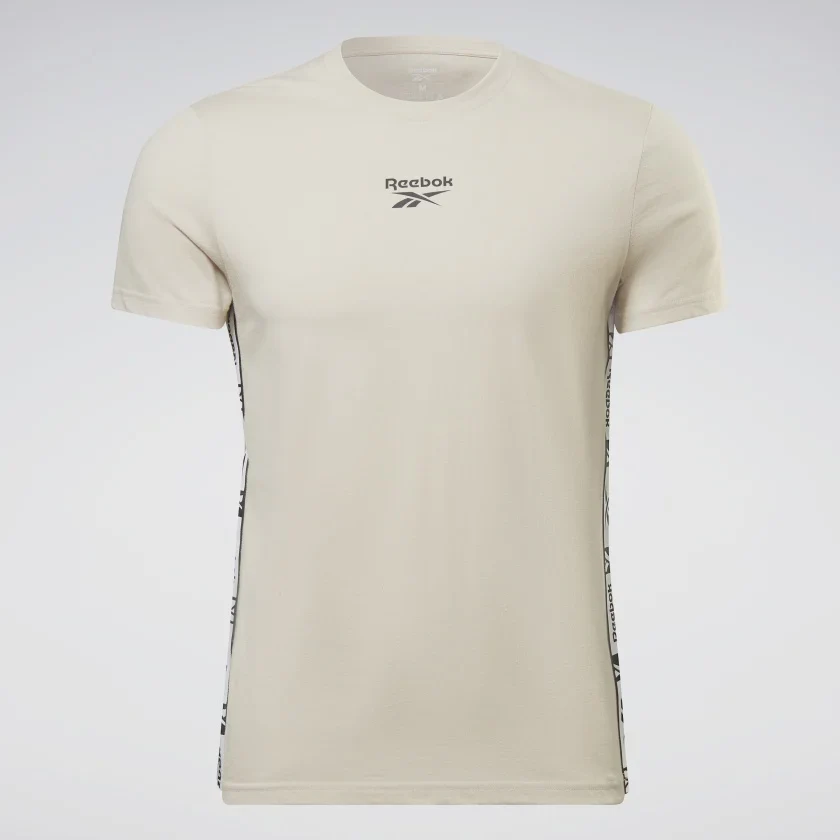 Vyriški marškinėliai Reebok Ri Tape Tee Beige