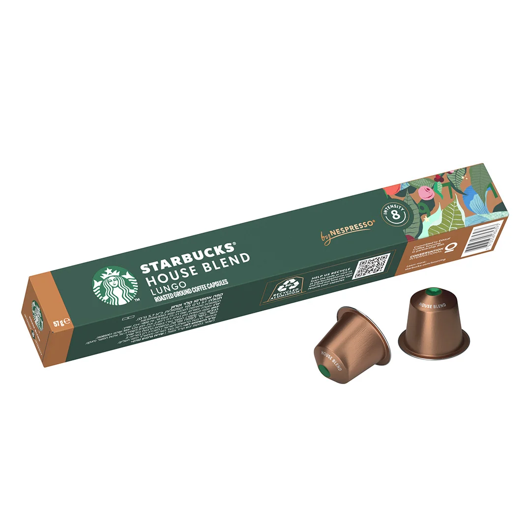 Starbucks House Blend kavos kapsulės, 10 vnt.