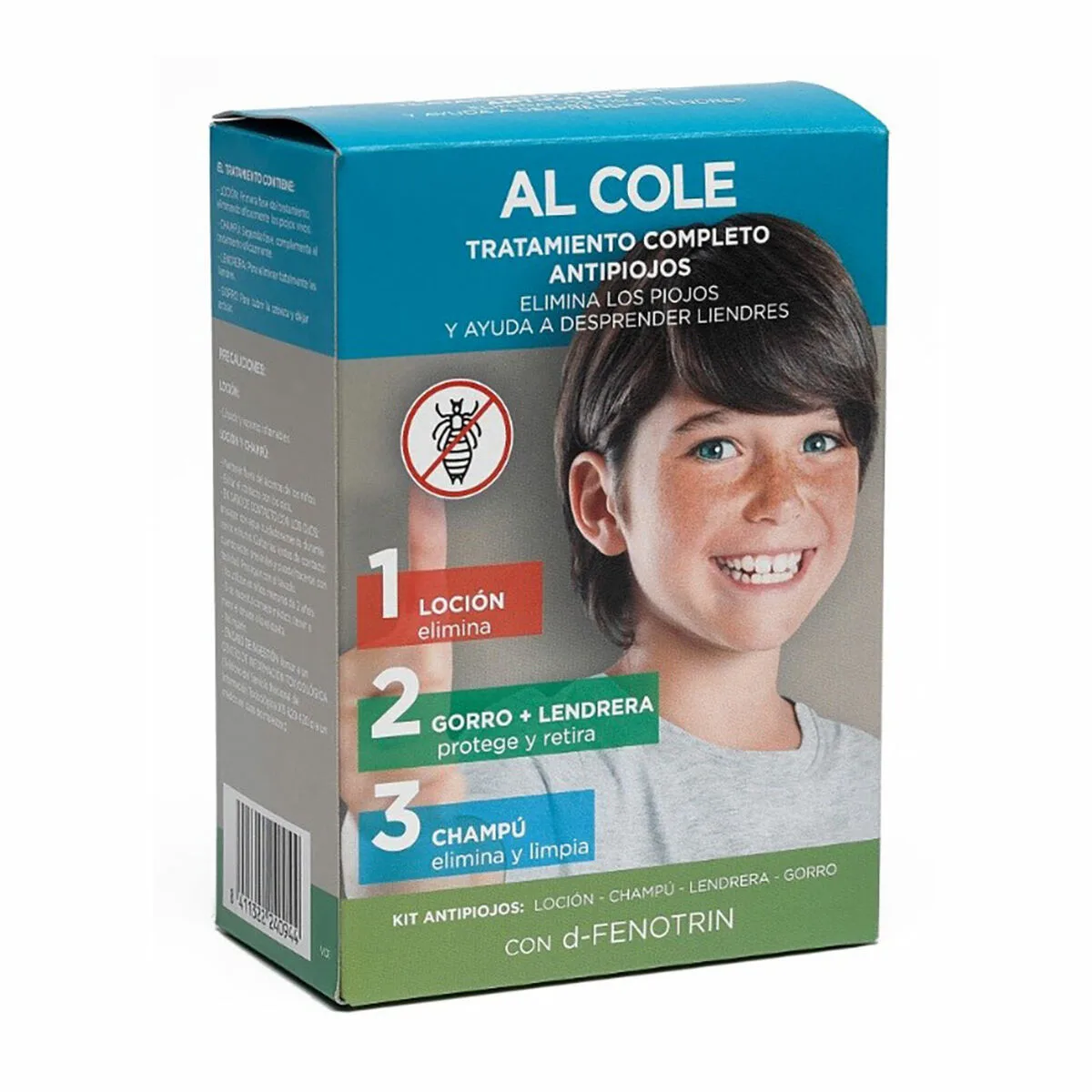 Al Cole losjonas nuo utėlių ir šampūnas, 2 × 200 ml